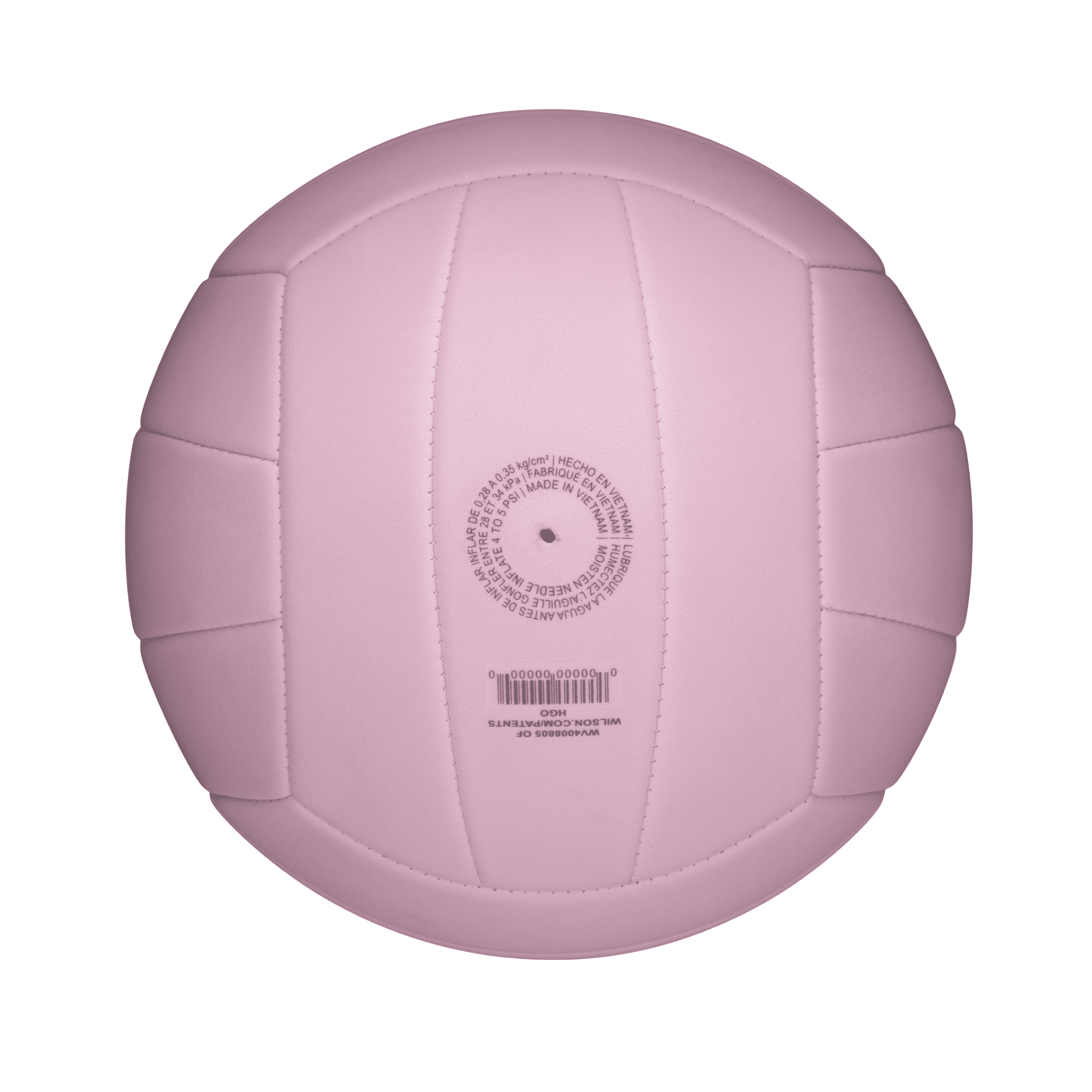 (4 pack) Wilson Softplay Recreational Volleyball - Pink, Official Size