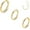 Gold, variant on 3 piece Nose Hoop Hypoallergenic Titanium Nose Rings for Women Men Septum Jewelry Hinged Cartilage Earrings for Nostril Helix rook Tragus ear Daith Conch Gold Plated/Silver 20G/18G