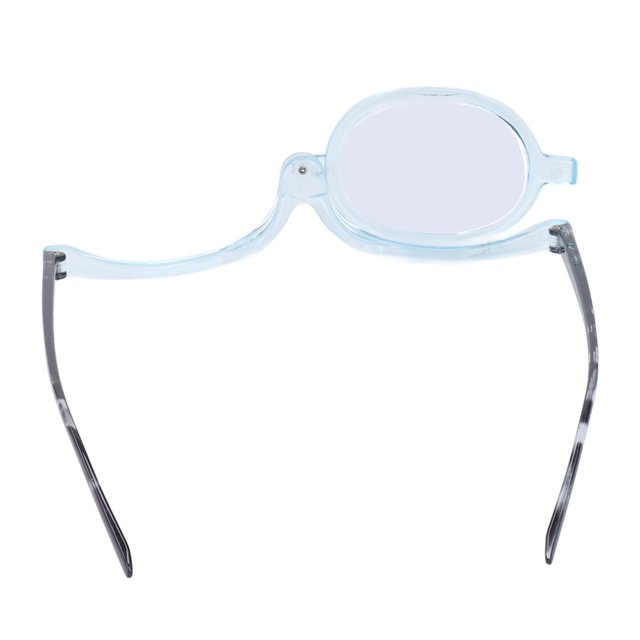 Anteojos de lectura con tapa cosmética, asistencia de maquillaje de una cara, anteojos de maquillaje de una sola cara, gafas de asistencia de maquillaje, solución innovadora