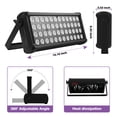 thumbnail image 4 of Stage Light Bar Wash Light,48LEDs RGB DJ Lights BarSound Activated Uplight Bar for Wedding Disco Party Stage Lighting, 4 of 7