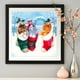 thumbnail image 4 of DIY taladro redondo completo diamante pintura gato en calcetín hecho a mano decoración arte artesanía regalo FLhrweasw Nuevo, 4 of 9
