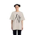 thumbnail image 4 of Effete Feline Claw Marks Scratch Beefy-T®  Short-Sleeve T-Shirt, 4 of 4
