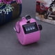 thumbnail image 1 of Clicker Counter 4 Digit Number Counters Plastic Shell Hand Held(Pink), 1 of 5