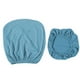 thumbnail image 1 of Yuarrent Paquete de 2 fundas para sillas de oficina, resistentes al desgaste, lavables, estilo Simple Multicolor, para decoración del hogar, funda para Decoración del hogar azul celeste Yuarrent HA011226-09, 1 of 5