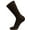 Brown, variant on 6 Pairs of Big and Tall Diabetic Cotton Neuropathy Crew Socks (Black, Sock Size 13-16)