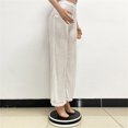 thumbnail image 4 of Women's Sparkling Metallic Trousers Glittering Sequins Wide Leg Flared Pants for Night Out Dance and Carnivals Costumes, 4 of 9