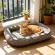 thumbnail image 4 of Cama Lavable para Perros – Alfombrilla Suave de Forro Polar para Mascotas, Ideal para Jaulas, Transportines o Casetas – Cama para Gatos y Cachorros para Todas Las Estaciones con Funda Extraíble., 4 of 6