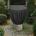 thumbnail image 5 of Covers For Winter 210D Fabric Bird Bath Cover With Windproof Drawstring Garden Statue Protector For All Season Use Protective Cover Home Decor, 5 of 7