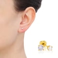 thumbnail image 4 of Inverness Home Ear Piercing Kit 24k Gold-Plated Stainless Steel 3mm Clear CZ for All Genders and Ages 18 and Up, 4 of 6