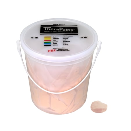 TheraPutty Scented exercise putty vanilla, tan, xx-light, 5 pound