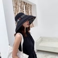 thumbnail image 4 of Sombrero de pescador informal con doble cara y puños estilo étnico para mujer, 4 of 5