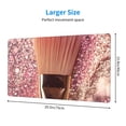 thumbnail image 2 of Salouo Makeup Brush on Pink Glitter Print Large Mouse Pad,Extended Mat Desk Pad, 3mm Thick Mice Pad Desk Mat Big Desk Pad for Work, Game, Office, Home -16 x 29.5in, 2 of 8