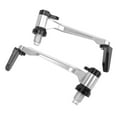 thumbnail image 1 of Handlebar Brake  Lever Protector, Wear Resistant  Braking Performance Aluminium Alloy Hand Guard Protector  For Motorbike Black,Red,Silver, 1 of 8