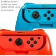 thumbnail image 4 of BAMAIA The Handle Compatible With Nintendo Switch Joy-Con Has Higher Comfort-With Nintendo Switch Joy-Con (2 Pcs Red+Blue), 4 of 6