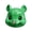 Green, variant on LEVEO Animal Head Squirrel Feeder,Squirrel Head Feeder,Funny Animal Face Hanging Feeder for Outdoor Garden(Khaki)