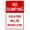 Warning Sign 1, variant on No Dumping Violators Will Be Prosecuted Bilingual Warning Sign, Prohibition Security Metal Sign - 8"x12" Custom Caution Decor for Business Home Outdoor Indoor Road Yard Wall