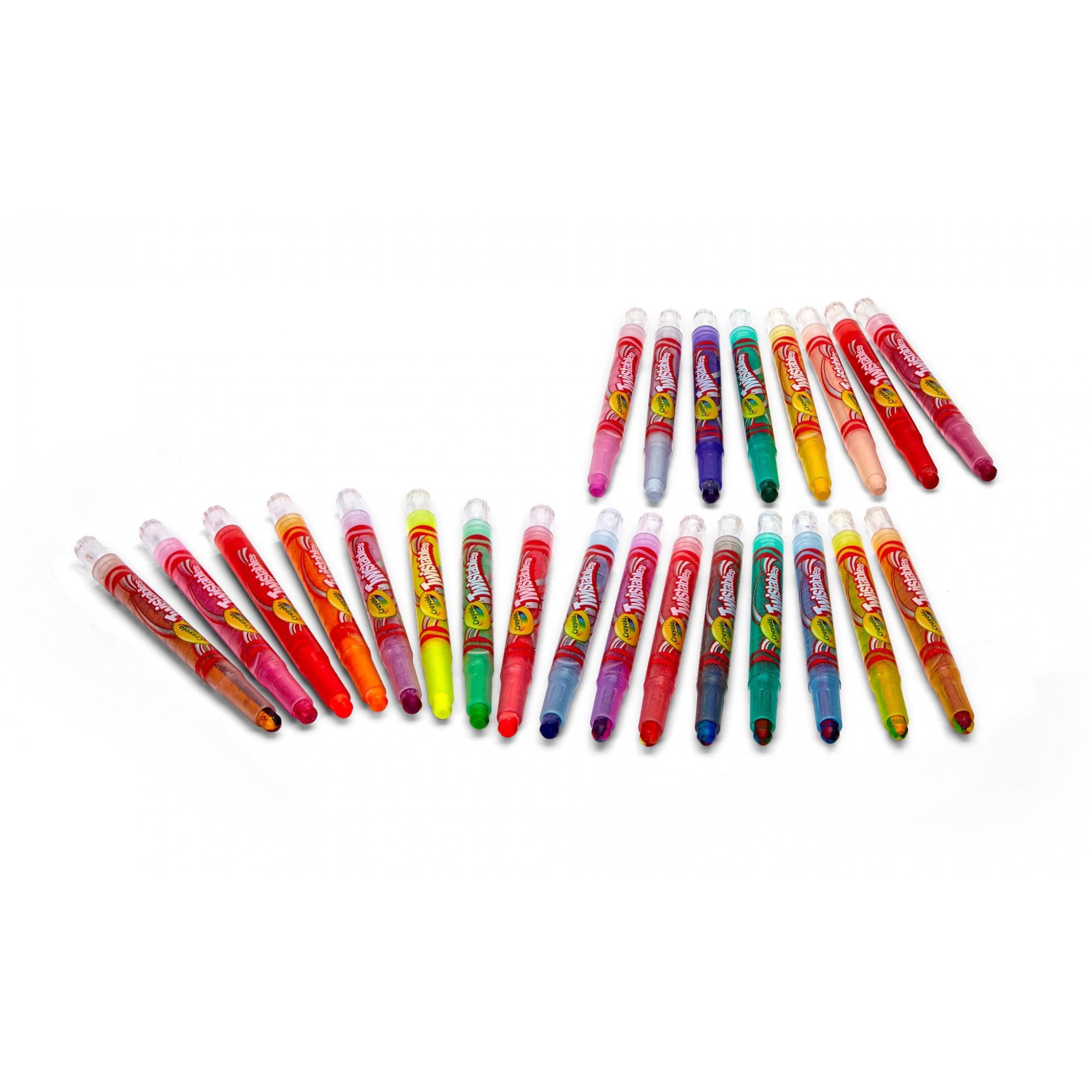 Crayola 24 Mini Twistables Special Effect Crayons – TopToy