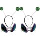thumbnail image 3 of 2 Sets Alien Antenna Headband Novelty Alien Glasses Alien Cosplay Accessories, 3 of 4