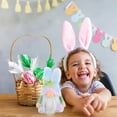 thumbnail image 4 of Puntoco Colgante De Muñeco De Pascua, Muñeco Sin Rostro, Adornos Para Alféizar De Ventana, Gnomo, Decoración De Primavera, Artesanías De Tela, Decoración Verde Para El Hogar, 4 of 4