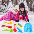thumbnail image 4 of Kit de juguetes de nieve para invierno, marca Snowball Maker HUOGUO, con forma de animal, 4 of 5