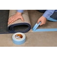 thumbnail image 2 of Shurtape DF 545 Double-Sided Carpet and Duct Tape, Sticks to Hardwood, Concrete, Tile and More, Natural with Blue Liner, 48mm x 33 Meters, 1 Roll (152496), 2 of 2