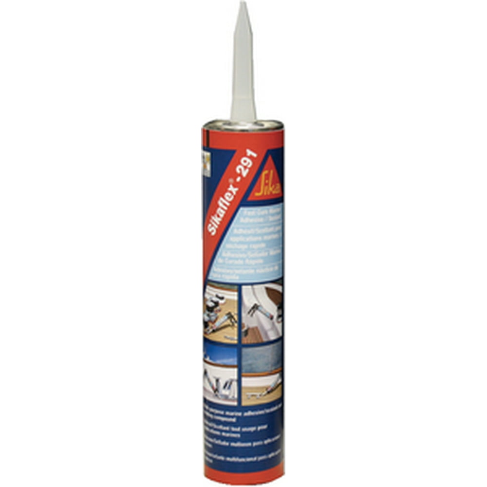 Sikaflex 291 Marine Polyurethane Adhesive / Sealant, Black, 10.3 oz ...