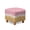 Ice Cream, variant on TSOVTHRID Marble Texture Print Ottoman Cover Square, High Stretch Ottoman Slipcover, Machine Washable Footrest Stool Cover Dust Proof Footstool Protector for Living Room
