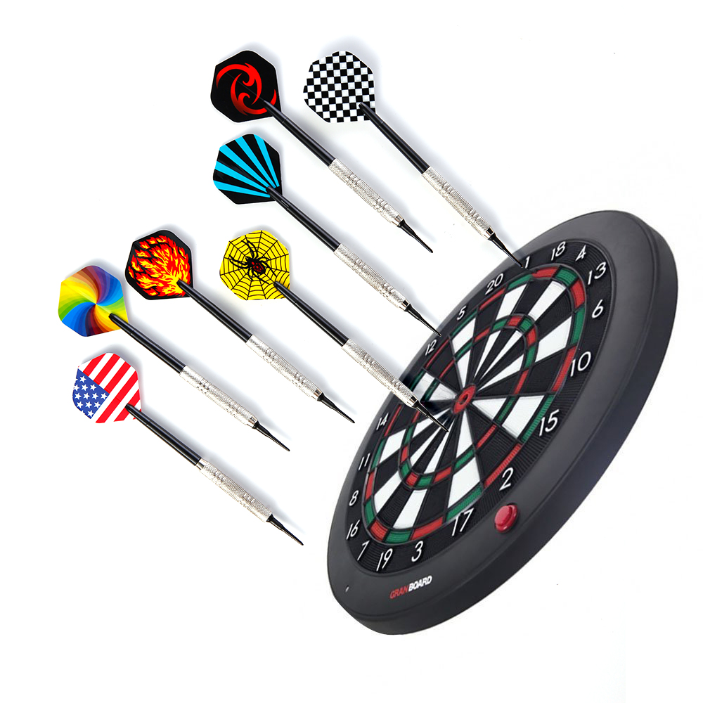 Soft Tip Darts for Electronic Dart Board,12 pcs Plastic Tip Darts Set,100 Extra Dart Tips With 1 Storage Bag - image 3 of 7