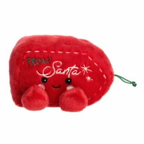 Aurora - Mini Red Festive Stuffed Animal - 5" Eudora Gift Tag - Palm Pals