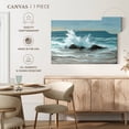 thumbnail image 5 of Elephant Stock Crashing Wave Ii Wall Art - Horizontal Canvas Wall Art - Living Room Wall Decor - Beach Canvas - Blue And Teal Decor By Tim O'toole - 39" x 26", 5 of 8