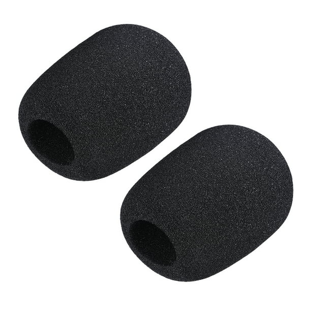 2 PCS Thicken Sponge Foam Mic Cover Handheld Microphone Windscreen