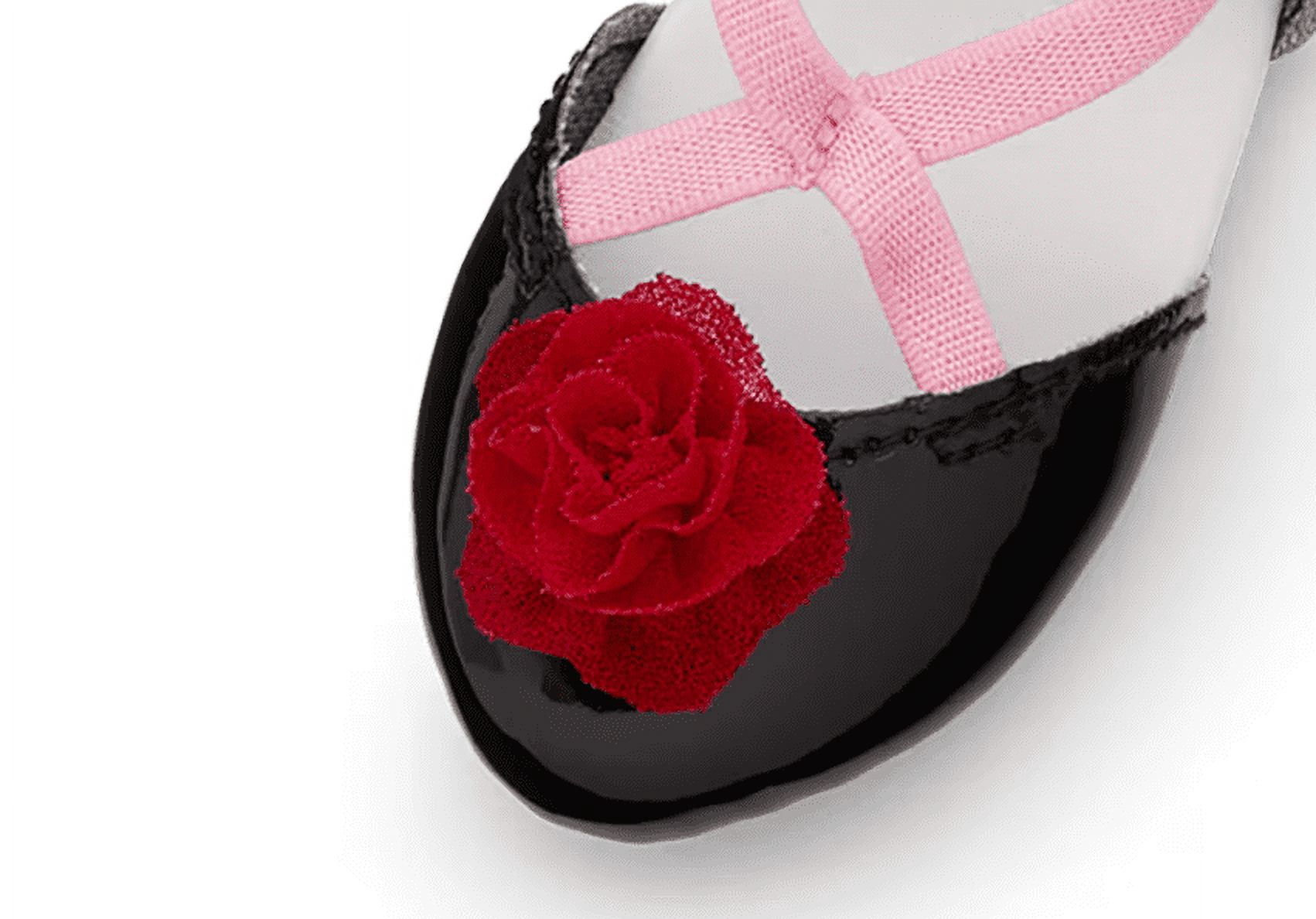 American Girl X Janie and Jack Holiday Rose Ballet Flats for 18 inch Dolls