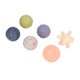 thumbnail image 2 of Juego de bolas sensoriales texturizadas para bebé, 6 uds., diferentes formas de colores, bolas de masaje de Palma suaves para apretar, 2 of 8