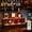 Walnut#1, variant on LED Lighted Liquor Bottle Display Shelf, 20 Inch Bar Display Shelf, DIY Illuminated Bottle Shelf with App & Remote Control, 2 Step Freestanding Holding Bottles for Home Bar, Party, Walnut