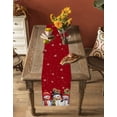 thumbnail image 5 of Boanket Red Snowman, Table Runner - 48 Inch Long, Kitchen Dining Table Runner Dresser Scarves, Christmas Snowflake Berry Farmhouse Home Decor for Coffee Table Wedding Party Banquet, 5 of 8