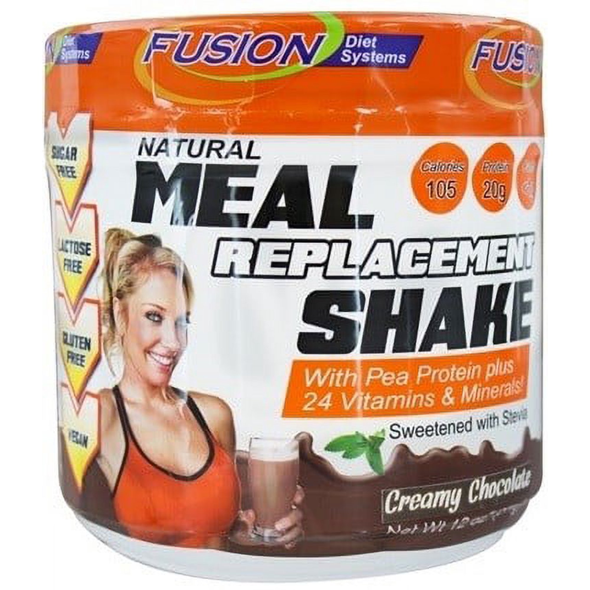 Fusion Diet Systems Meal Replacement Shake, Chocolate, 1 Lb