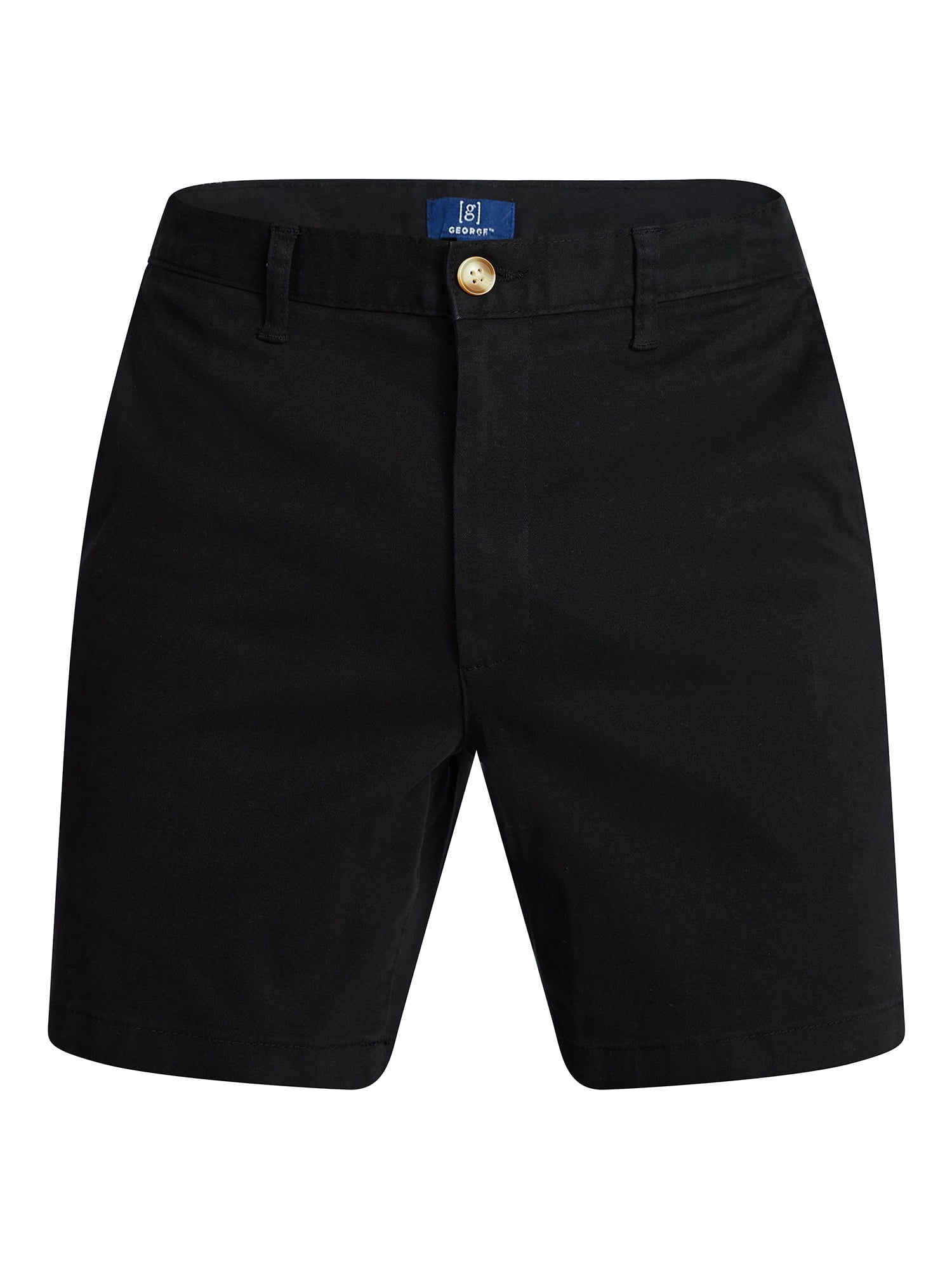 George Men's & Big Men's Modern Fit Flat Front Shorts, 5", 7", 9" Inseams, Sizes 28-54