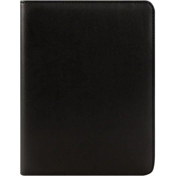 FranklinCovey -  Basics Slim Cover - Simulated Leather - Open Cover for Wirebound Planners (Classic, Black)