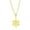 Gold Plated, variant on Men's Gold Plated Star of David Necklace in Stainless Steel - Hypoallergenic Necklace for Men - Fine Jewish Star Pendant Necklace