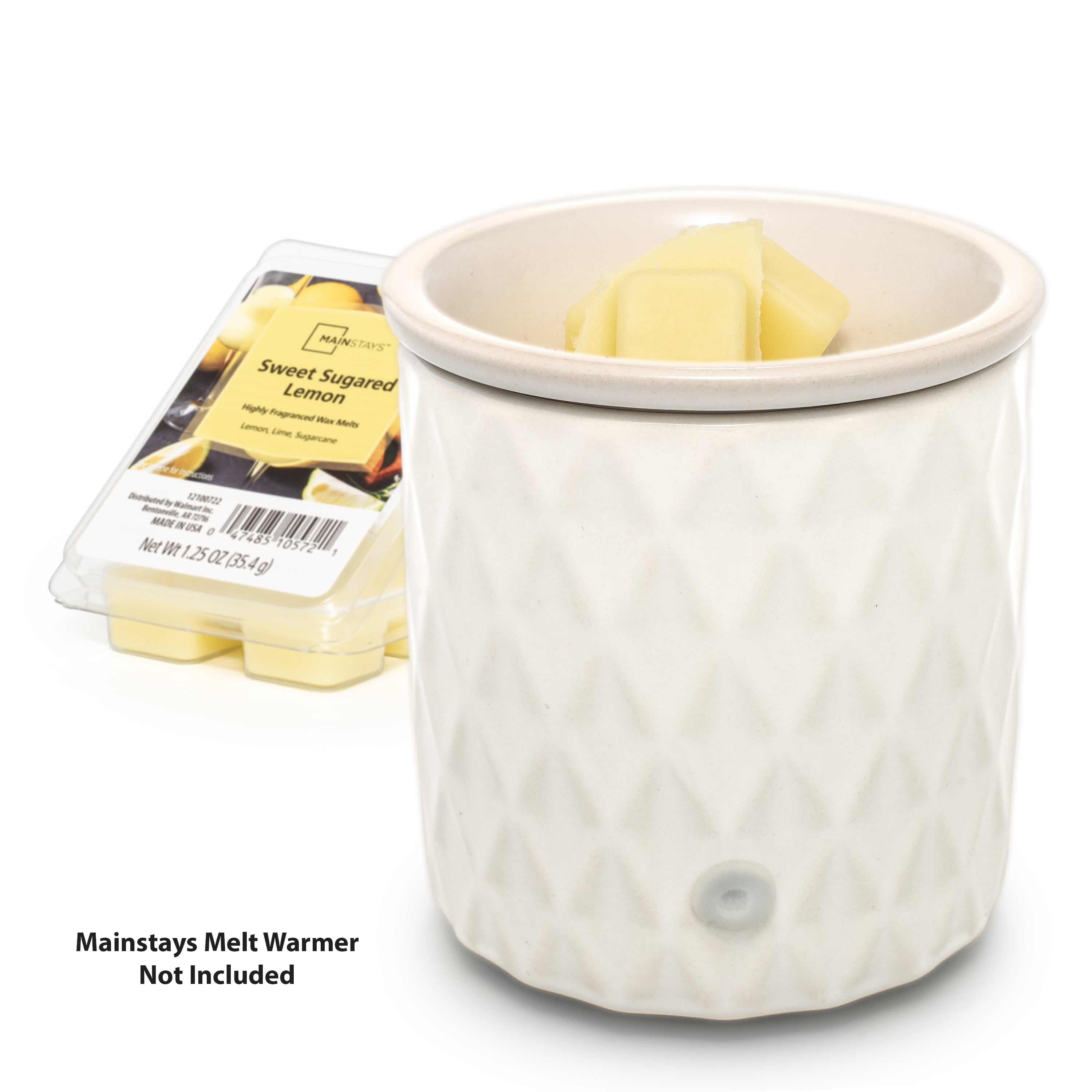 (6 pack) Mainstays Sweet Sugared Lemon Scent 6 Cube Wax Melt, 1.25 oz
