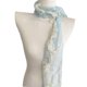 thumbnail image 1 of Graceful Lace Trimmed Scarf Breathable Chiffon Fabric Dot Pattern Fashionable Neckwear For Casual Or Formal Outfits Naked pink, 1 of 4