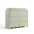 thumbnail image 5 of Art of Nursery by Storkcraft Casablanca 3 Drawer Chest with Removable Changing Topper, Sage, 5 of 16