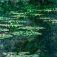 thumbnail image 2 of Monet, Claude 20x20 White Modern Wood Framed Museum Art Print Titled - Waterlilies 1904, 2 of 4