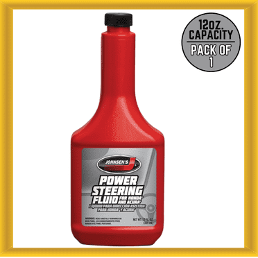 Johnsen's 2612 12oz Capacity Power Steering Fluid For Honda and Acura