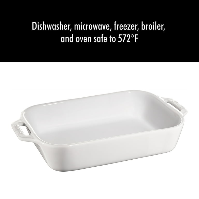 Staub Ceramic 2-pc Oval Baking Dish Set - White, 2-pc - Kroger