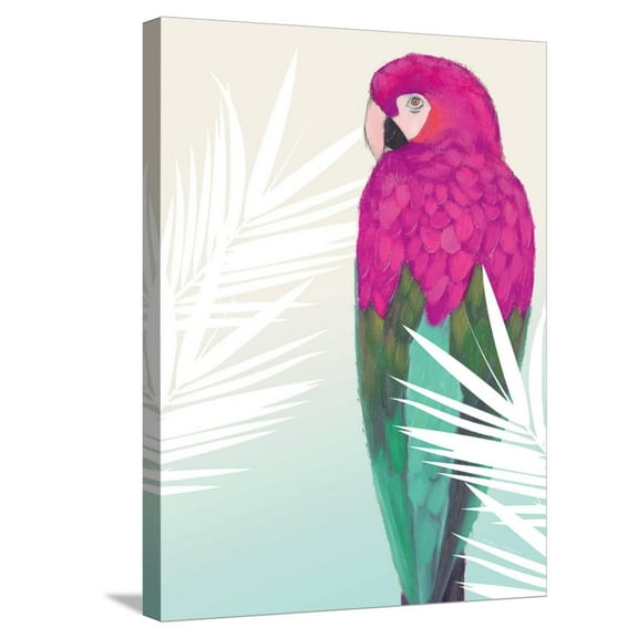 Art.com Tropical Bird 2 Stretched Canvas Print Wall Art by Marco Fabiano, 18" x 24"