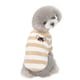thumbnail image 1 of Ropa para perros Ropa de invierno para mascotas Ropa para gatos Ropa para mascotas Piernas Polar Polar a rayas de 20 colores, 1 of 6