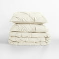 thumbnail image 5 of Noble Linen's 3 Piece Pinch Pleat Duvet Cover Set, 5 of 6