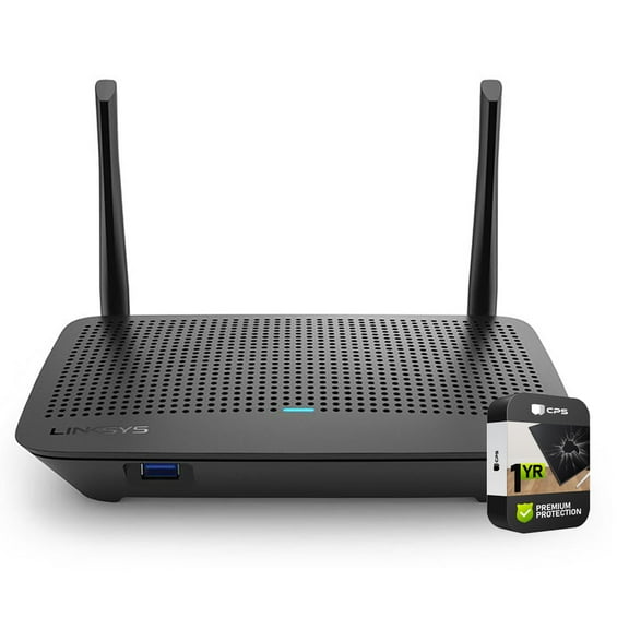 Linksys MR6350 Wireless Wifi 5 AC1300 Dual-Band Mesh Router with 1 YR CPS Enhanced Protection Pack