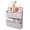 Silver-gray, variant on Gray Hanging Diaper Organizer for Playpen Bassinet Playard Changing Table